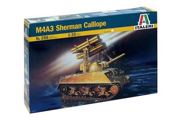 M4A3 Sherman Calliope (ITALERI 288) 1/35