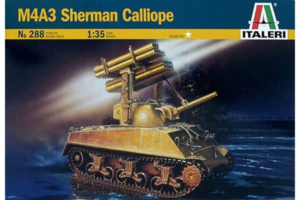 M4A3 Sherman Calliope (ITALERI 288) 1/35