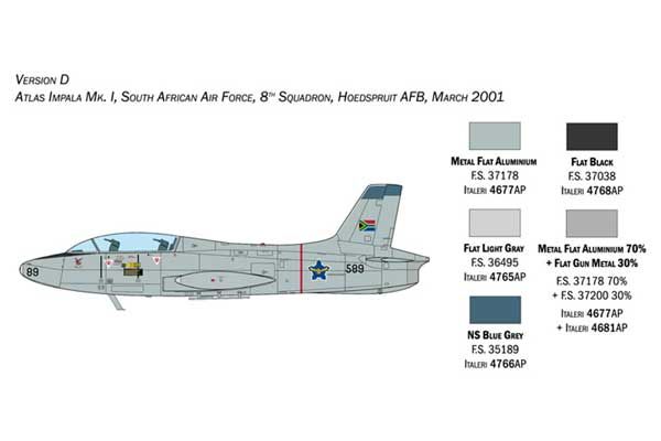 MB-326 (ITALERI 2814) 1/48