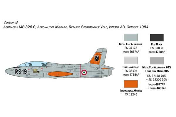 MB-326 (ITALERI 2814) 1/48