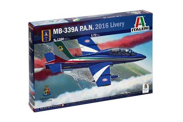 MB-339A P.A.N. 2016 Livery (ITALERI 1380) 1/72