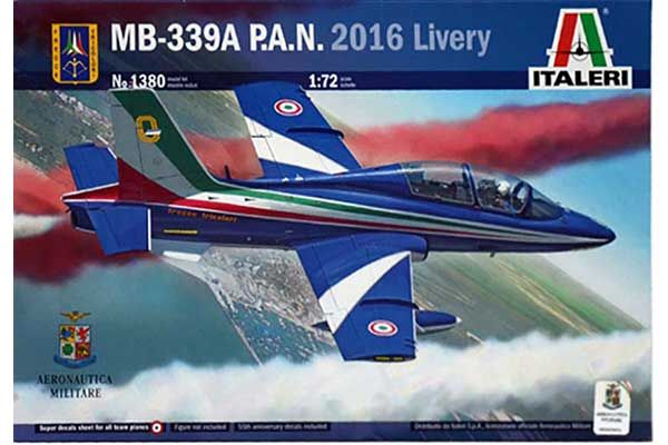 MB-339A P.A.N. 2016 Livery (ITALERI 1380) 1/72