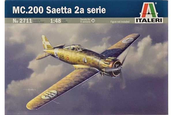 MC.200 Saetta 2a serie (ITALERI 2711) 1/48 MC.200 Saetta 2a serie (ITALERI 2711) 1/48