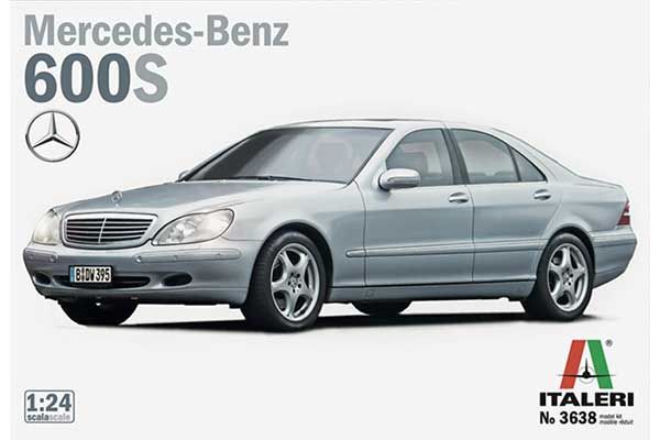 Mercedes Benz 600S (ITALERI 3638) 1/24 Mercedes Benz 600S (ITALERI 3638) 1/24