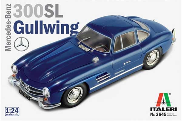 Mersedes Benz 300 SL Gullwing (ITALERI 3645) 1/24 Mersedes Benz 300 SL Gullwing (ITALERI 3645) 1/24
