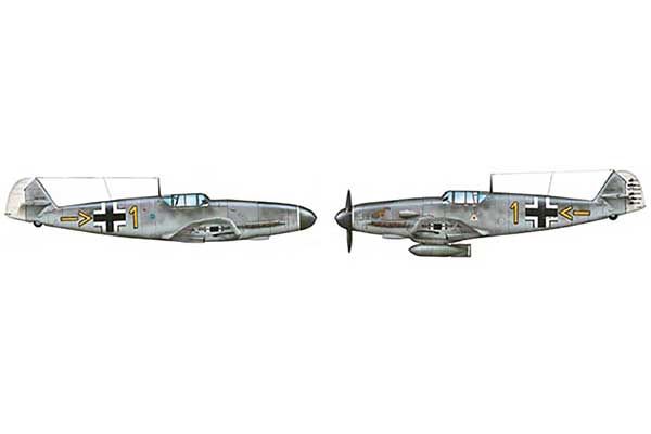 Messerschmitt BF-109 F2/4 (ITALERI 0053) 1/72