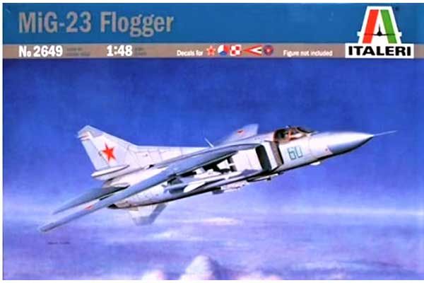 Миг-23 Flogger (ITALERI 2649) 1/48