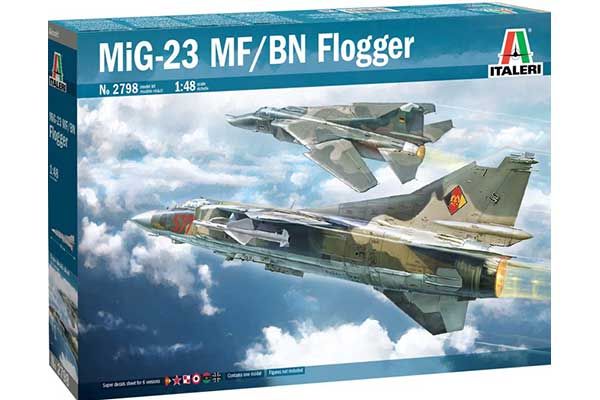 МіГ 23 МФ/БН Flogger (ITALERI 2798) 1/48