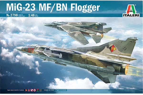МиГ 23 МФ/БН Flogger (ITALERI 2798) 1/48 МиГ 23 МФ/БН Flogger (ITALERI 2798) 1/48