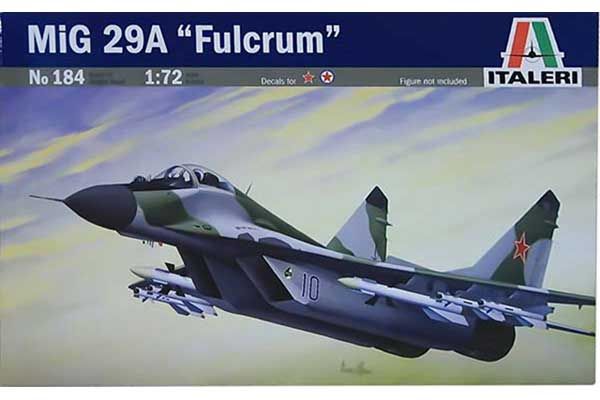 MиГ-29 FULCRUM (ITALERI 0184) 1/72 MиГ-29 FULCRUM (ITALERI 0184) 1/72