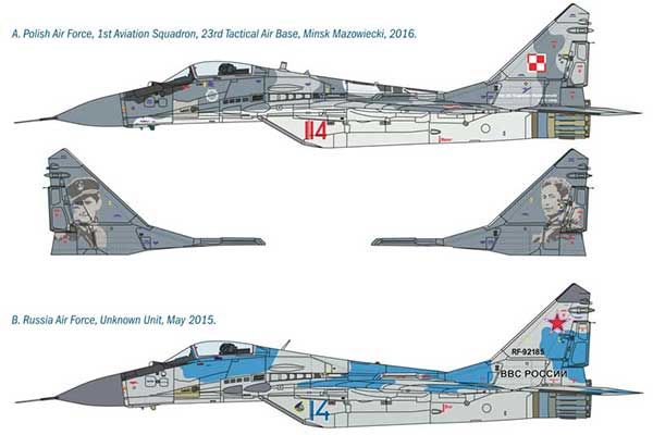 МіГ 29А ''FULCRUM'' (ITALERI 1377) 1/72