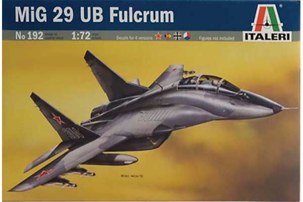 МиГ-29УБ FULCRUM (ITALERI 0192) 1/72 МиГ-29УБ FULCRUM (ITALERI 0192) 1/72
