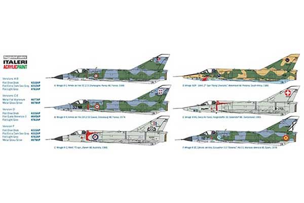 Mirage III E/R (ITALERI 2510) 1/32