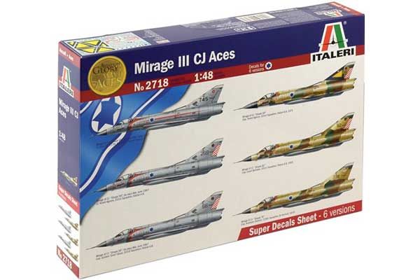 Mirage lll CJ Aces (ITALERI 2718) 1/48