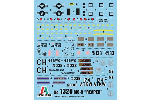 MQ - 9 Reaper (ITALERI 1320) 1/72