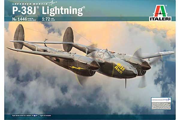 P-38J Lightning (ITALERI 1446) 1/72