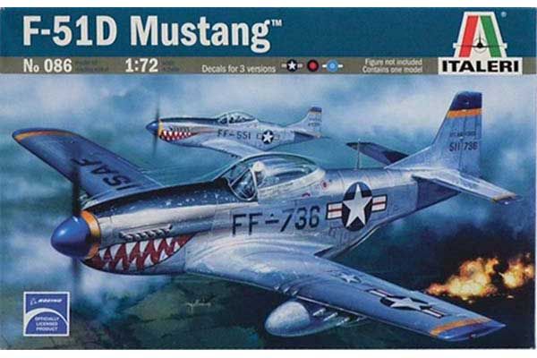 P-51D Mustang (ITALERI 0086) 1/72