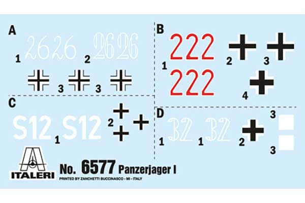 Panzerjäger I (ITALERI 6577) 1/35
