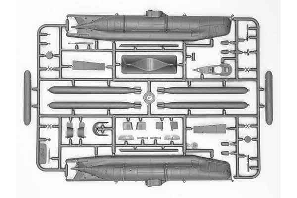 Підводний човен типу XXVII "Seehund" (рання) (ICM S.006) 1/72