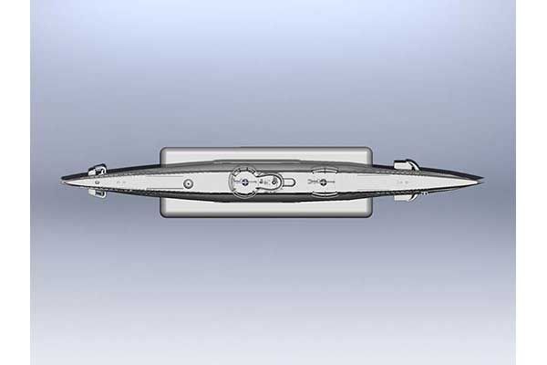 U-Boat Type IIB (1943 р) (ICM S.010) 1/144