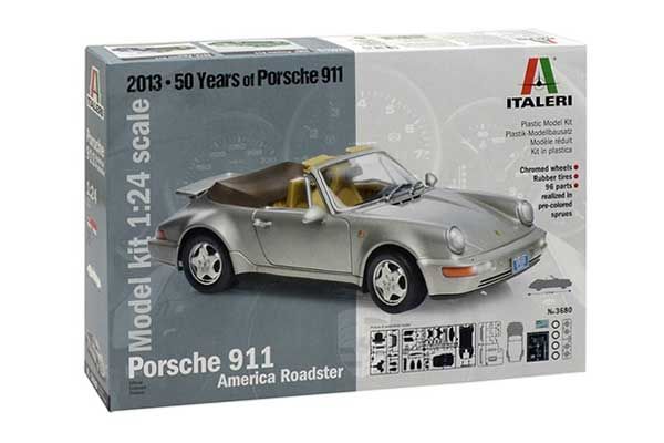 Porsche 911 Carrera America Roadster (ITALERI 3680) 1/24