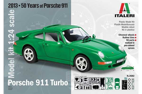 Porsche 911 Turbo (ITALERI 3682) 1/24