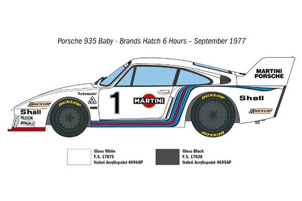 Porsche 935 Baby (ITALERI 3639) 1/24