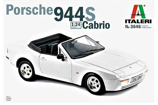 Porsche 944 S Cabrio (ITALERI 3646) 1/24 Porsche 944 S Cabrio (ITALERI 3646) 1/24