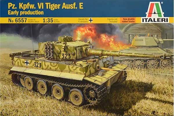 PZ. KPFW. VI TIGER AUSF. E (Italeri 6557) 1/35 PZ. KPFW. VI TIGER AUSF. E (Italeri 6557) 1/35