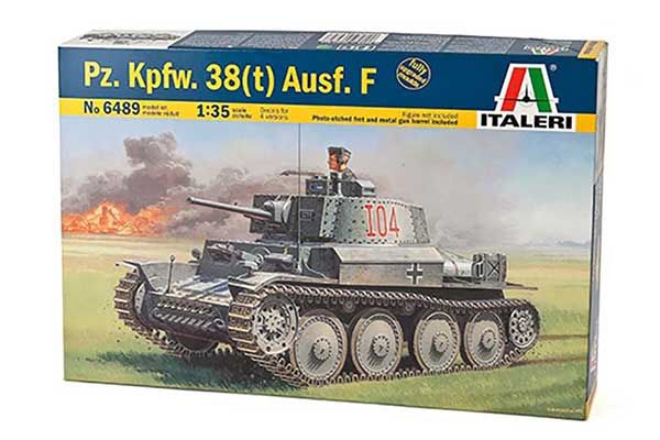 Pz.Kpfw 38(t) Ausf. F (ITALERI 6489) 1/35