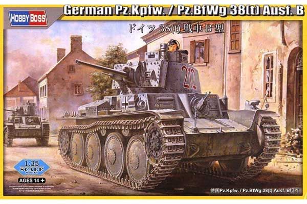 Pz.Kpfw. / Pz.BfWg 38(t) Ausf. B  (Hobby Boss 80138) 1/35 Pz.Kpfw. / Pz.BfWg 38(t) Ausf. B  (Hobby Boss 80138) 1/35