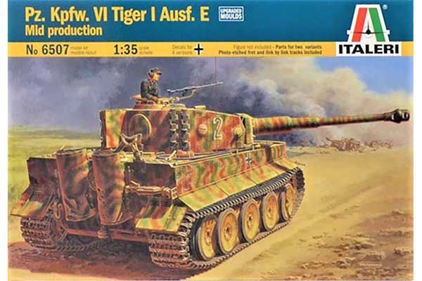 Pz.Kpfw.VI Tiger I Ausf.E mid production (ITALERI 6507) 1/35 Pz.Kpfw.VI Tiger I Ausf.E mid production (ITALERI 6507) 1/35