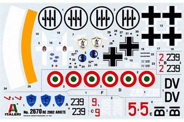 RE.2002 Ariete (ITALERI 2670) 1/48