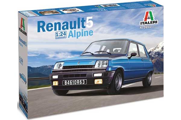 Renault 5 Alpine (ITALERI 3651) 1/24