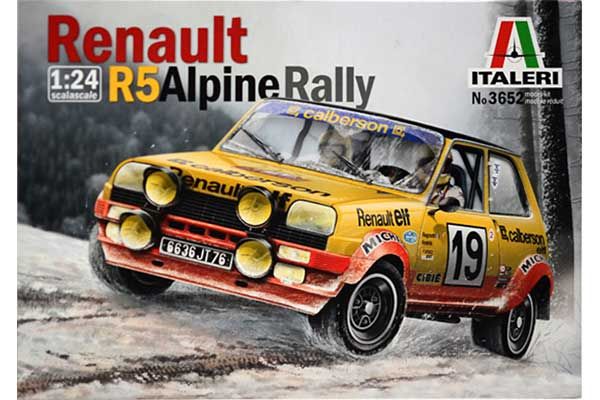 Renault R5 Alpine Rally (ITALERI 3652) 1/24