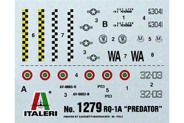 RQ - 1B Predator (ITALERI 1279)