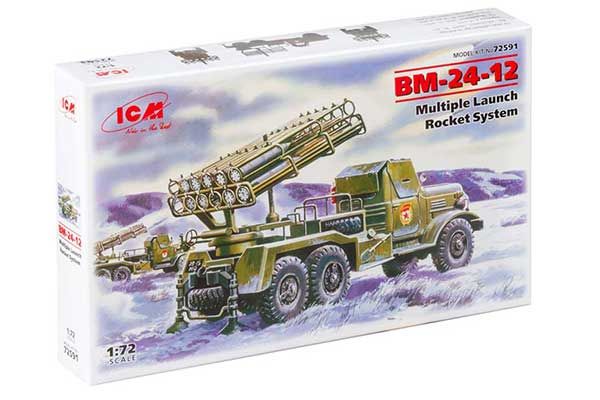 РСЗО БМ-24-12 (ICM 72591) 1/72