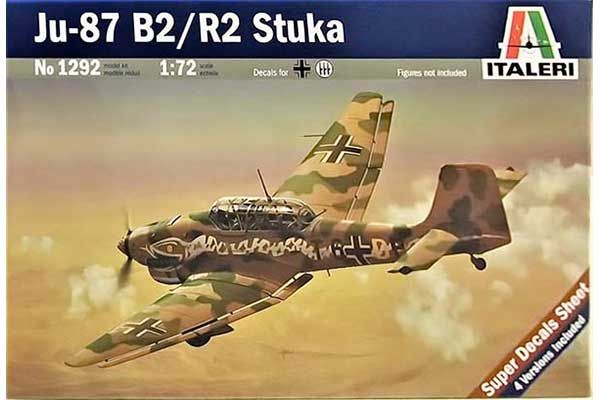 Ju-87 B2/R2 Stuka (ITALERI 1292) 1/72 Ju-87 B2/R2 Stuka (ITALERI 1292) 1/72