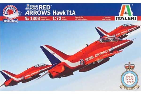 Red Arrows Hawk T1A (ITALERI 1303) 1/72