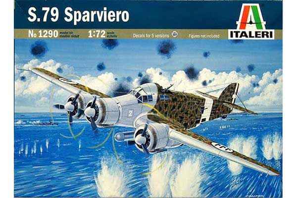S.79 Sparviero (ITALERI 1290) 1/72 S.79 Sparviero (ITALERI 1290) 1/72