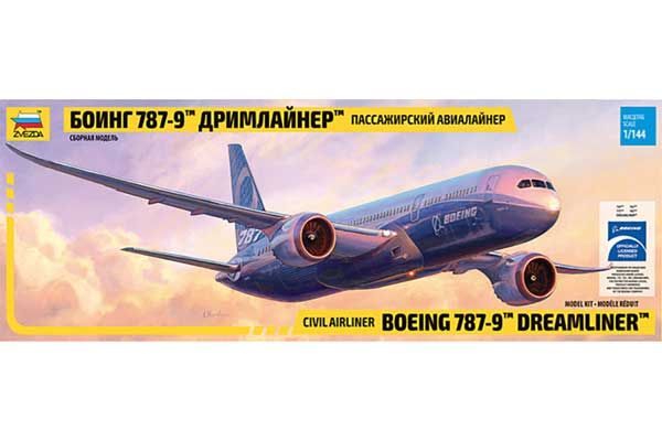 Boeing 787-9 Dreamliner (Zvezda 7021) 1/144