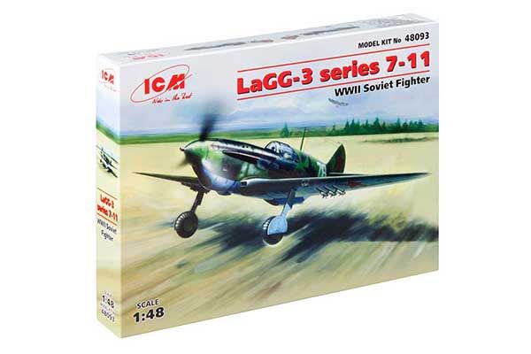 ЛаГГ-3 серия 7-11 (ICM 48093) 1/48