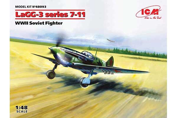 ЛаГГ-3 серия 7-11 (ICM 48093) 1/48