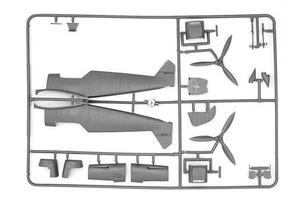 Messerschmitt Bf-109 F4/R6 (ICM 48107) 1/48