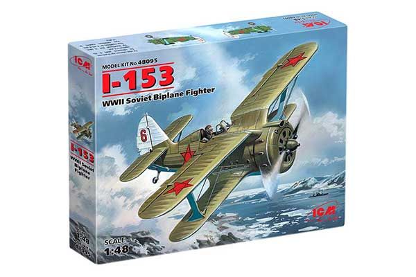 Полікарпов І-153 Чайка (ICM 48095) 1/48