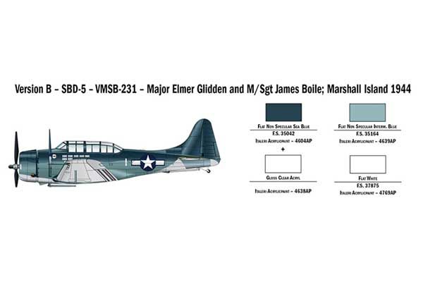 SBD-5 Dauntless (ITALERI 2673) 1/48