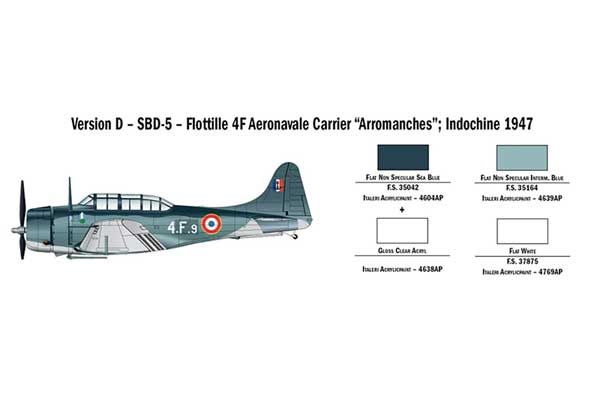 SBD-5 Dauntless (ITALERI 2673) 1/48