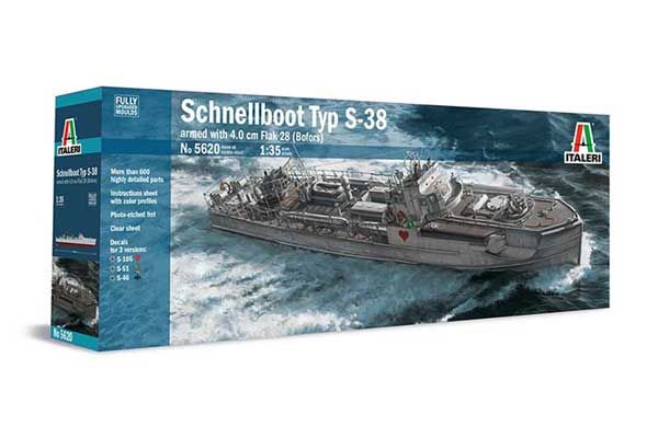 SCHNELLBOOT Typ S-38 (ITALERI 5620) 1/35