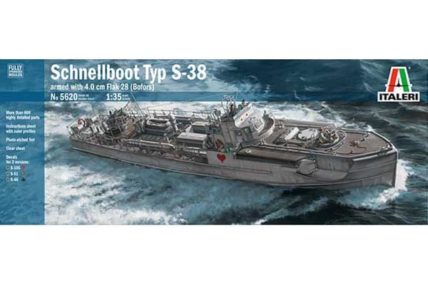 SCHNELLBOOT Typ S-38 (ITALERI 5620) 1/35