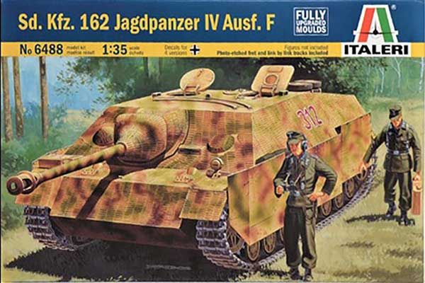 Sd.Kfz.162 Jagdpanzer IV Ausf. F (ITALERI 6488) 1/35 Sd.Kfz.162 Jagdpanzer IV Ausf. F (ITALERI 6488) 1/35